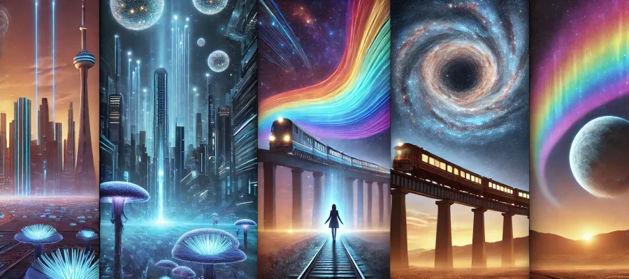 Explorando Narrativas Visuais com IA: Uma Galeria de Imaginação